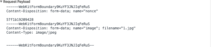 request payload